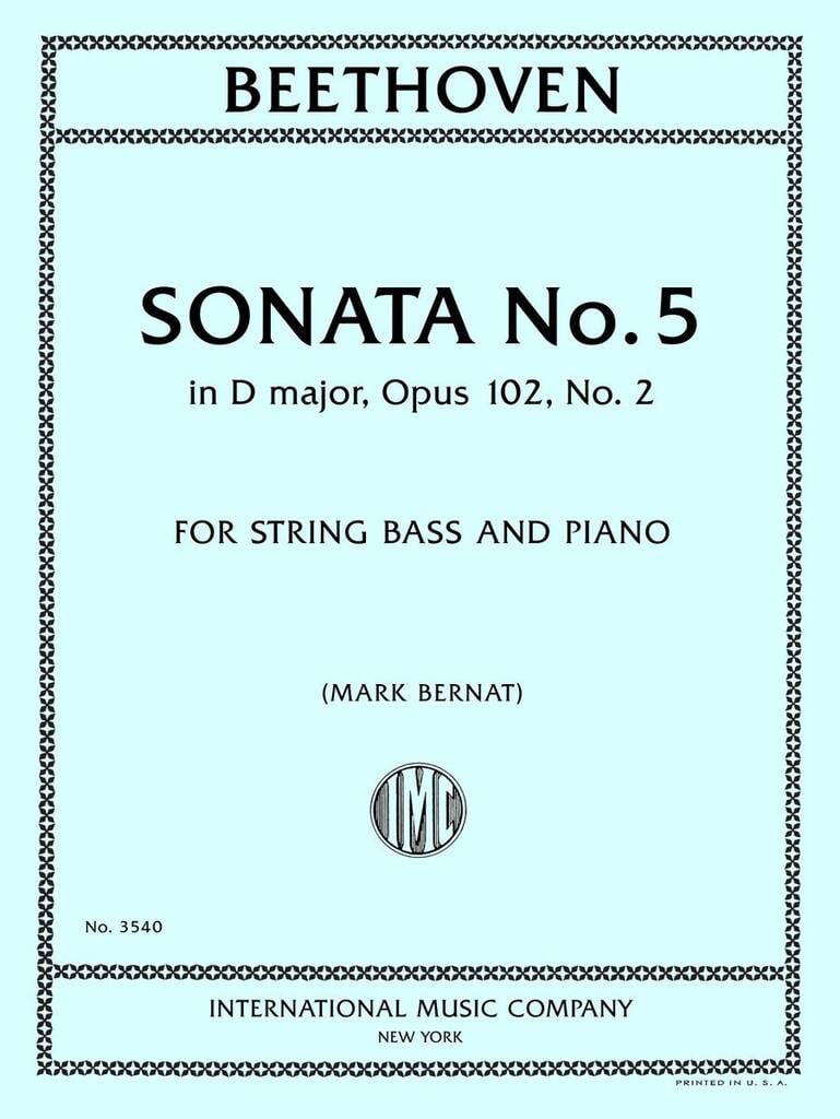 Sonata No5 Op102/2